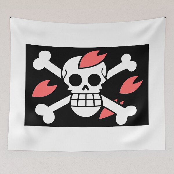Item preview, Hiriluk Pirate Flag Cherry Emblem designed and sold by FriskySloths.