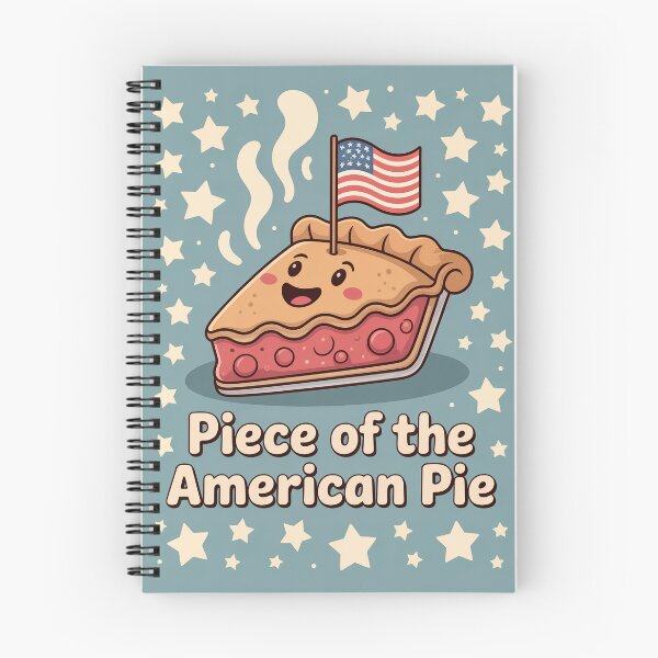 Item preview, Piece of the American Pie – Patriotic Pie Cartoon designed and sold by OldGloryForge.