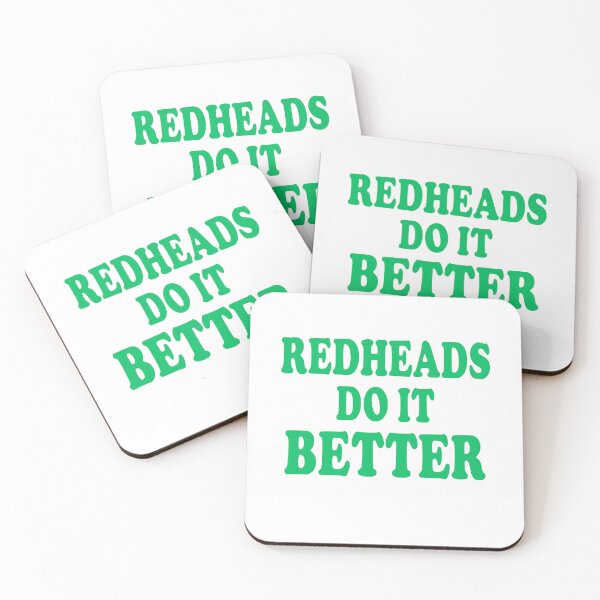 Item preview, Funny Redheads Do It Better design, Redhead St Patricks Day Gift, Ginger Humor Graphic Tee designed and sold by AsturShop.