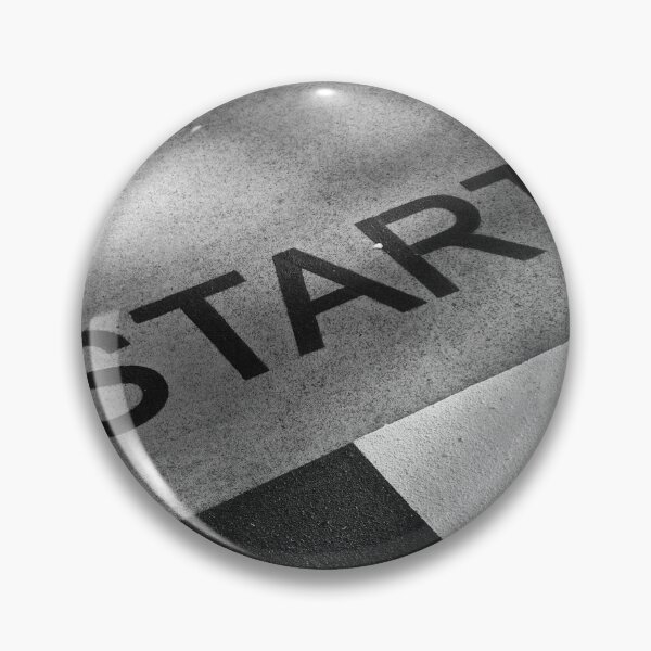 Item preview, Starting line inspirational black and white vintage photograph poster art print designed and sold by Astrid Arkhangelsky.
