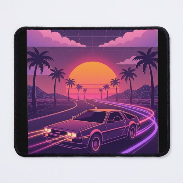 Item preview, Retro Sunset Cruiser Vintage Sports Car Synthwave T-Shirt designed and sold by Stickersdevelop.