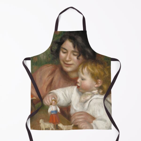 Item preview, Child With Toys Gabrielle and the Artists Son Jean by Pierre-Auguste Renoir: Impressionist Nursery Poster designed and sold by artofuniverse.