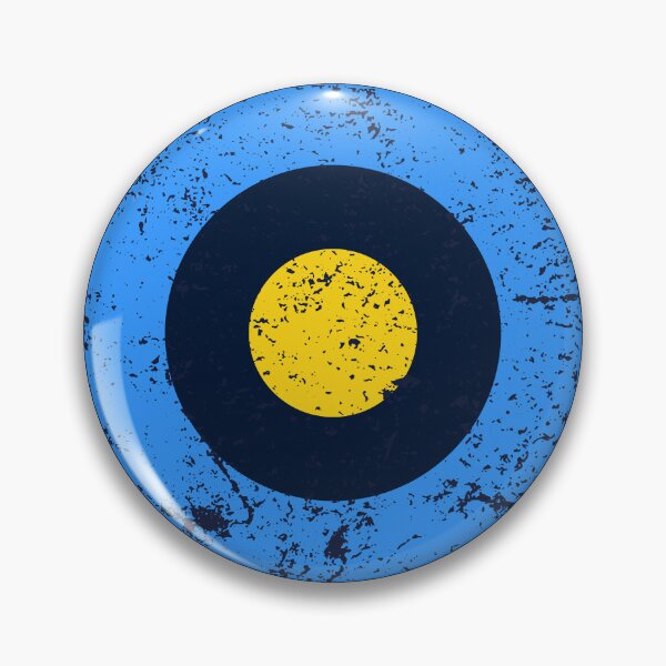 Item preview, Malaysia Roundel / Insignia - Worn / Eroded / Aged / Grunge (Large) designed and sold by STUDIO-72.