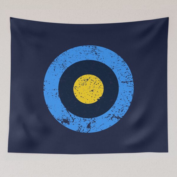 Item preview, Malaysia Roundel / Insignia - Worn / Eroded / Aged / Grunge (Large) designed and sold by STUDIO-72.