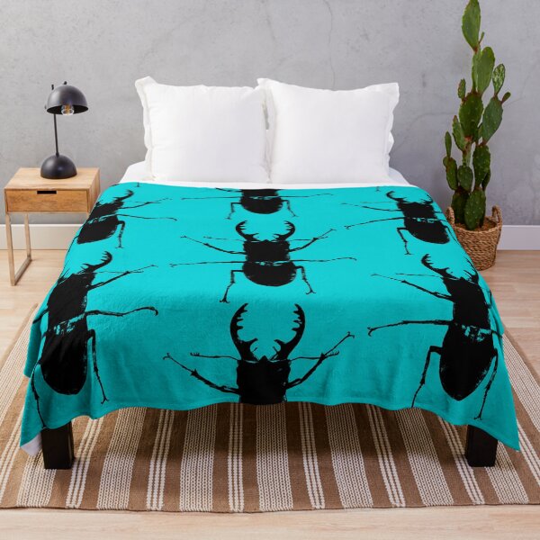 Item preview, Stag Beetle (Teal) designed and sold by Fire TheMann.