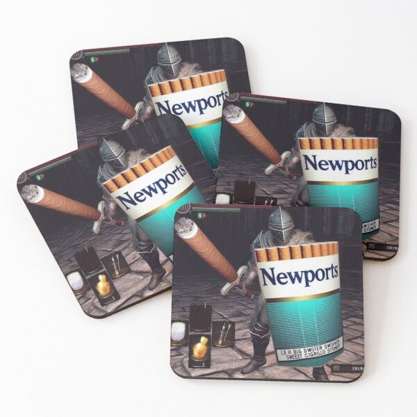 Item preview, Dark Souls Meme (Newports) designed and sold by Checkpoint Era.