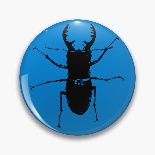 Item preview, Stag Beetle (Blue) designed and sold by Fire TheMann.