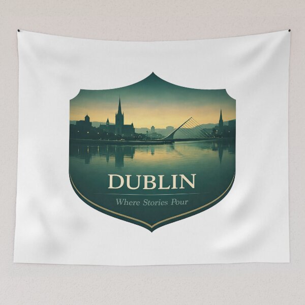 Item preview, Dublin Stories Drift at Dusk designed and sold by EdvvinStudios.