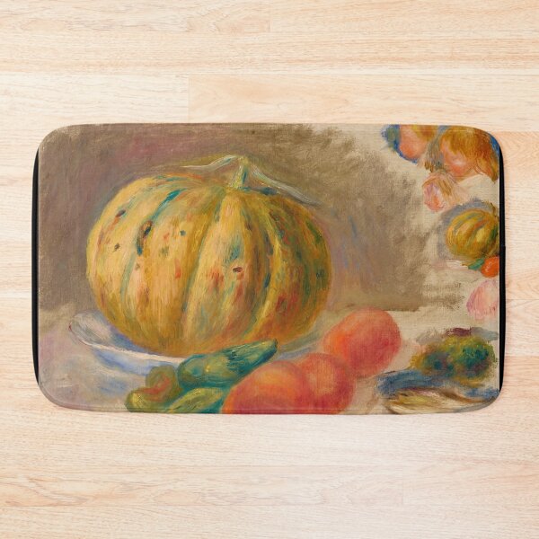 Item preview, Composition Aux Melon Et Tomates by Pierre-Auguste Renoir: Impressionist Kitchen Art designed and sold by artofuniverse.