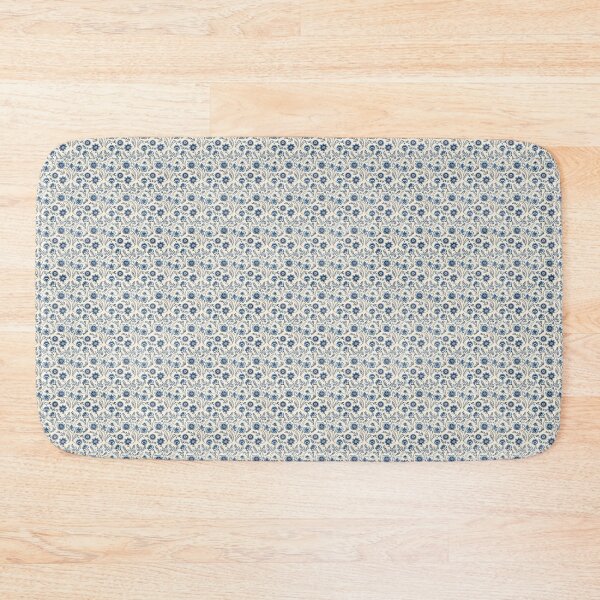 Item preview, Vintage Blue Embroidery Floral Pattern designed and sold by LouieVanille.