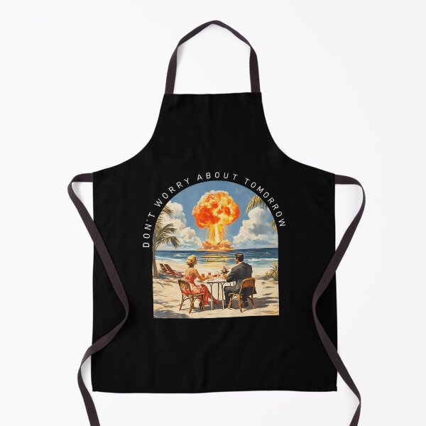 Item preview, Dont Worry About Tomorrow Matthew 634 Christian Dark Humor  designed and sold by puzchresta.