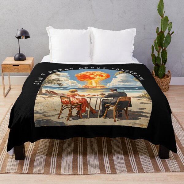 Item preview, Dont Worry About Tomorrow Matthew 634 Christian Dark Humor  designed and sold by puzchresta.