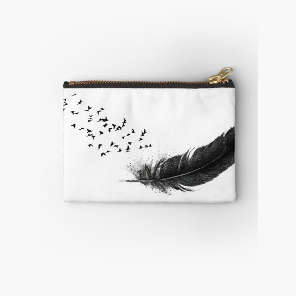 Item preview, Birds flying from a large feather designed and sold by anytka.