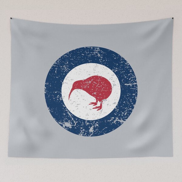 Item preview, New Zealand Roundel / Insignia - Worn / Eroded / Aged / Grunge (Large) designed and sold by STUDIO-72.
