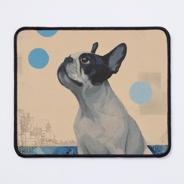 Item preview, French Bulldog and Floating Bubbles designed and sold by lautir.