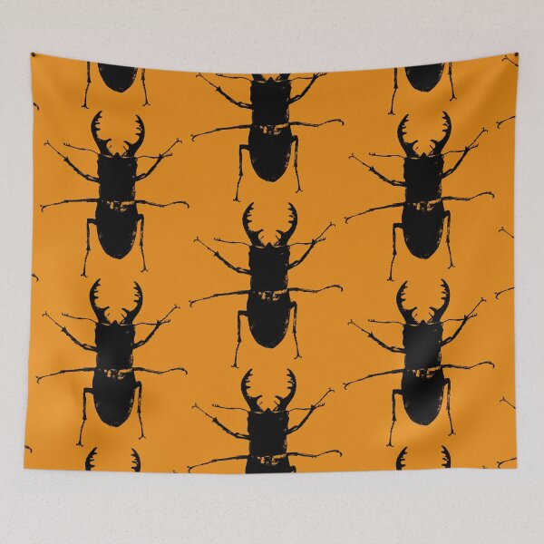 Item preview, Stag Beetle (Orange) designed and sold by Fire TheMann.