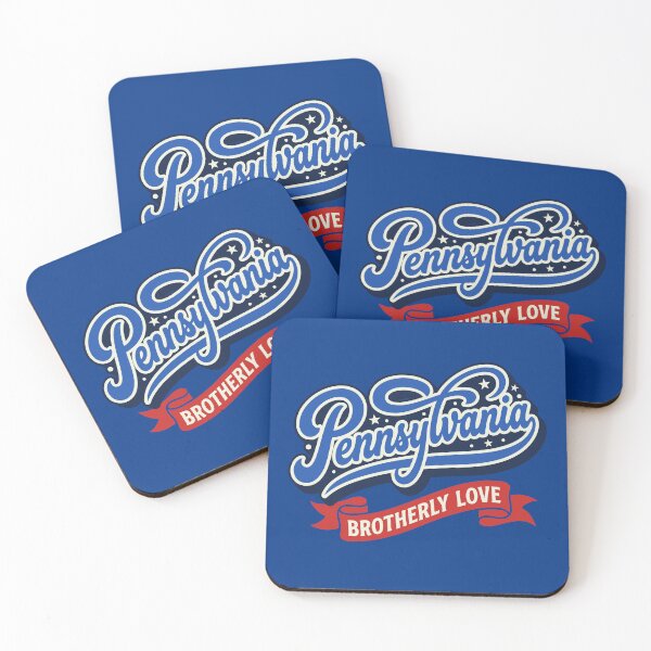 Item preview, Pennsylvania Brotherly Love | Retro State Pride designed and sold by Cozy-Old-Pub.