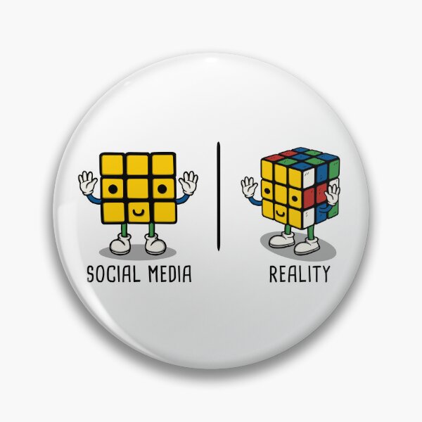 Item preview, Social media vs reality designed and sold by NinoMelon.
