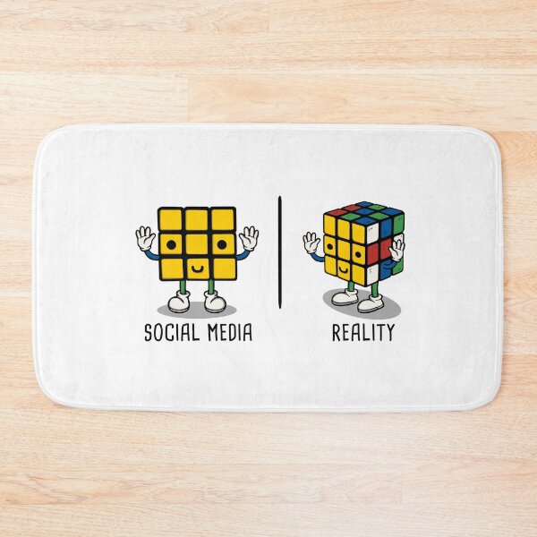 Item preview, Social media vs reality designed and sold by NinoMelon.