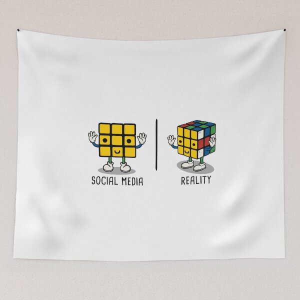 Item preview, Social media vs reality designed and sold by NinoMelon.