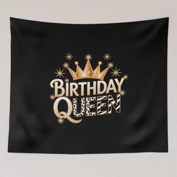 Item preview, Birthday Queen – Cute Birthday Party Crown Design designed and sold by artedigital99.