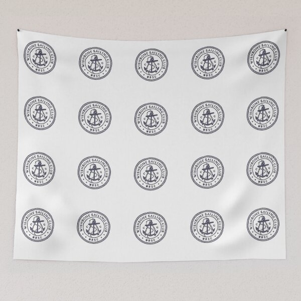 Item preview, wishbone sailing club logo designed and sold by indie cottage.