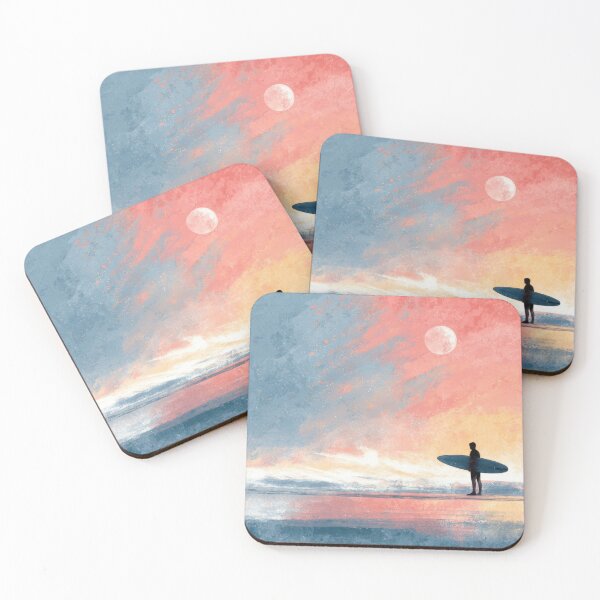 Item preview, Surfer waiting for the perfect wave designed and sold by anytka.