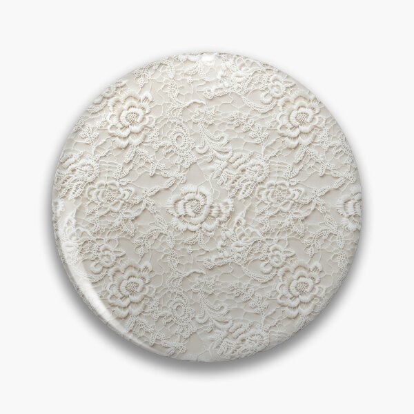 Item preview, Vintage Off White Floral Lace Pattern designed and sold by LouieVanille.
