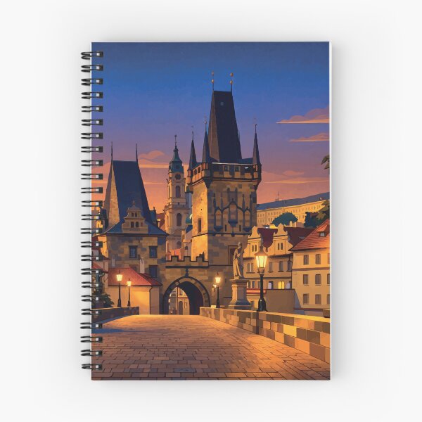 Item preview, Charles Bridge at Night in Prague designed and sold by darekkocurek.