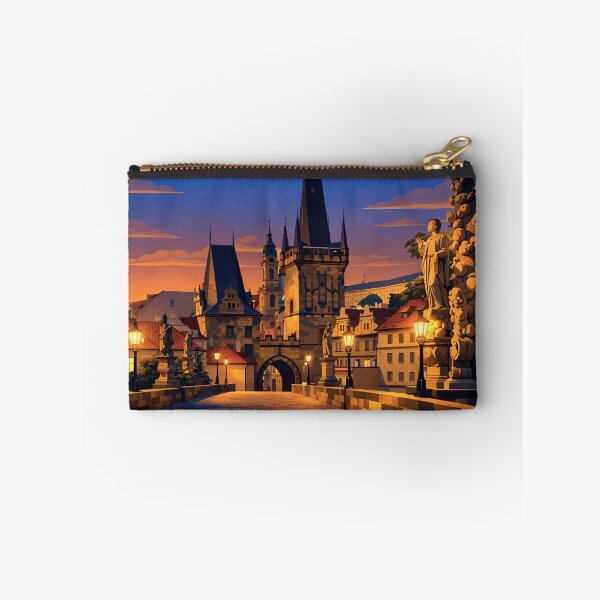 Item preview, Charles Bridge at Night in Prague designed and sold by darekkocurek.