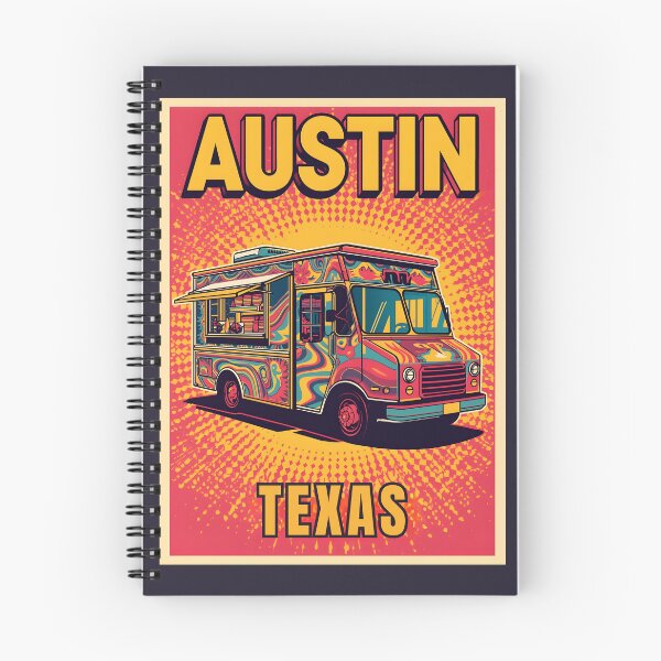 Item preview, A Pop Art Travel Print of Austin - Texas  designed and sold by StudioRedKoala.