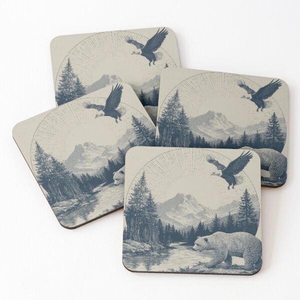 Item preview, Bear and Nature designed and sold by NicolasGlowArt.