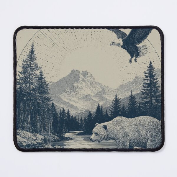 Item preview, Bear and Nature designed and sold by NicolasGlowArt.