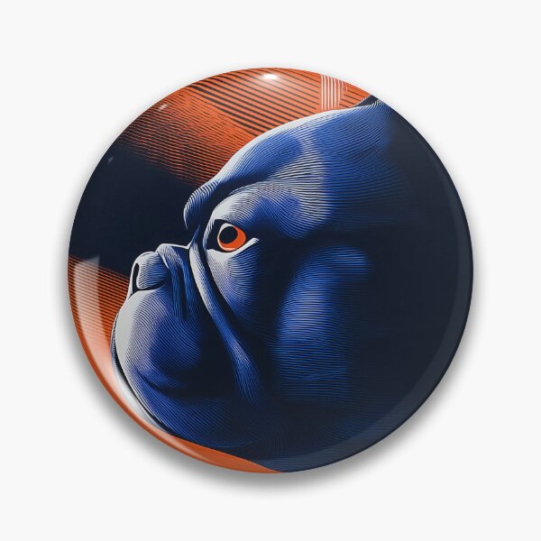 Item preview, Bold Blue French Bulldog designed and sold by lautir.