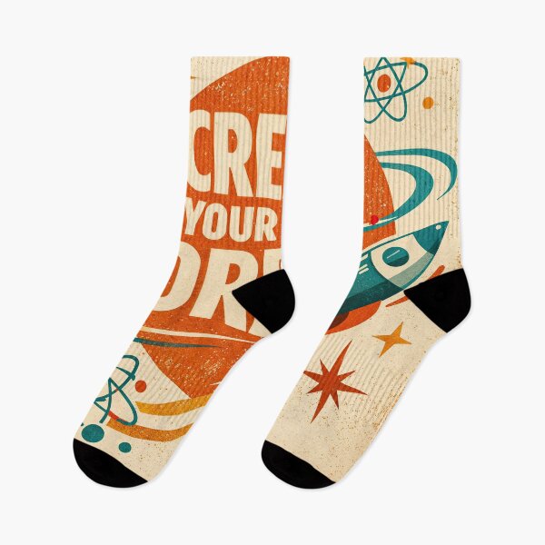 Item preview, Create Your Own Orbit – Retro Space Inspiration designed and sold by ForeverPrintsOK.