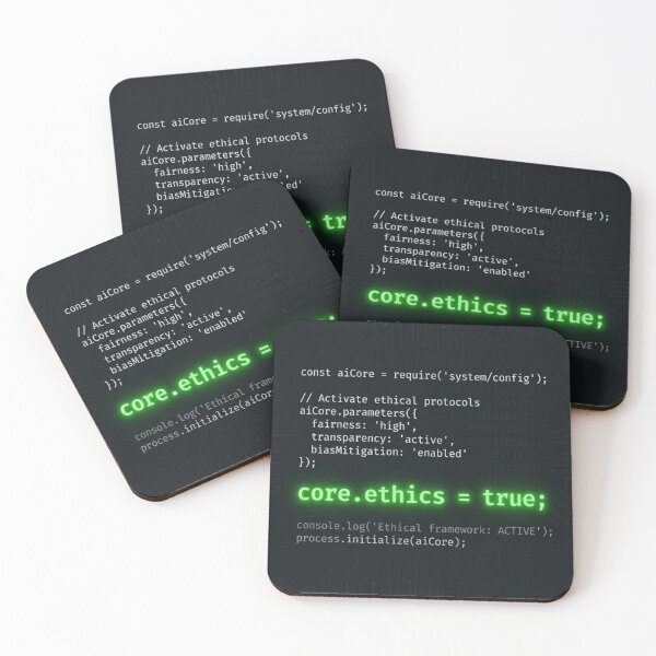 Item preview, Core.ethics = true – Ethical AI Console Glow designed and sold by Skaldcraft.