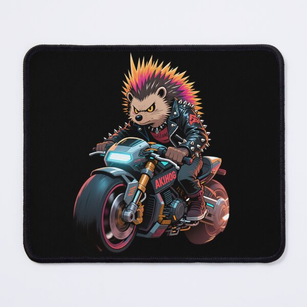 Item preview, Akira-Inspired Hellulandia Punk Biker Hedgehog AKIHOG designed and sold by Hellulandia - no nää ny vaa o tämmöne.