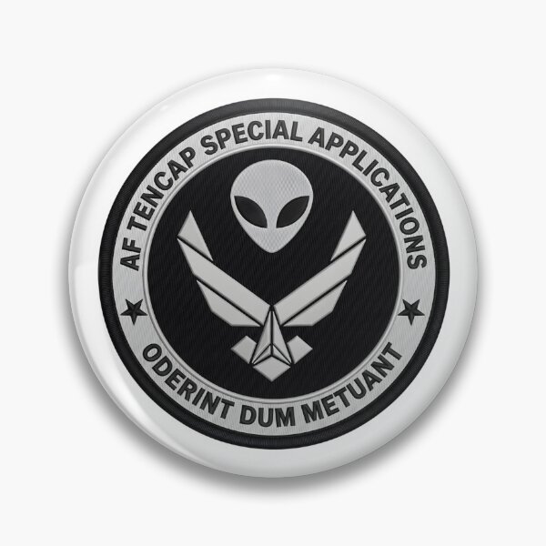 Item preview, AF TENCAP Special Applications Alien Tactical Patch designed and sold by CharlieDesings.