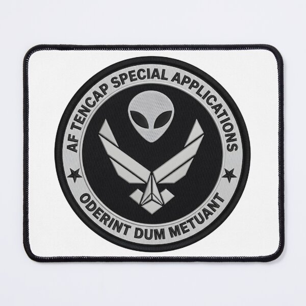 Item preview, AF TENCAP Special Applications Alien Tactical Patch designed and sold by CharlieDesings.