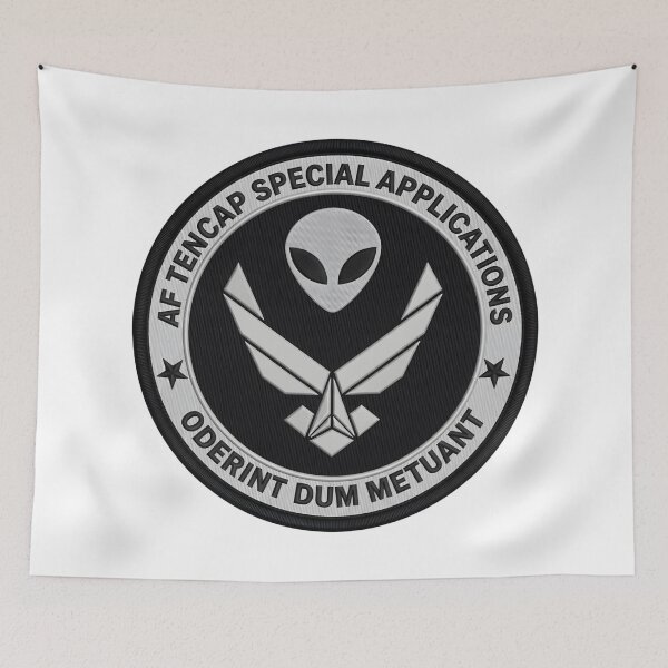 Item preview, AF TENCAP Special Applications Alien Tactical Patch designed and sold by CharlieDesings.