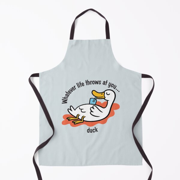 Item preview, "Whatever life throws at you, duck" funny pun t-shirt designed and sold by ArthousePromos.
