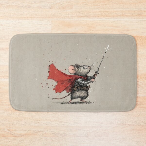 Item preview, Mouse in armor holds sword high designed and sold by anytka.