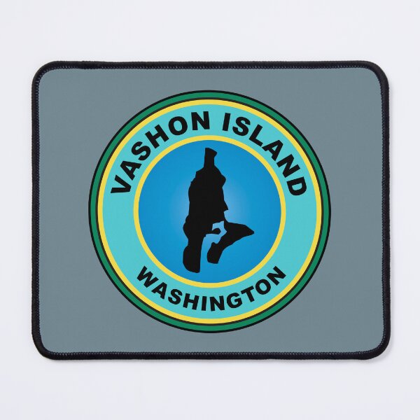 Item preview, Vashon Island map Washington designed and sold by studioss76.