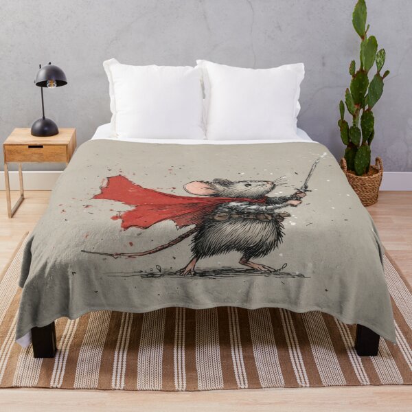 Item preview, Mouse in armor holds sword high designed and sold by anytka.
