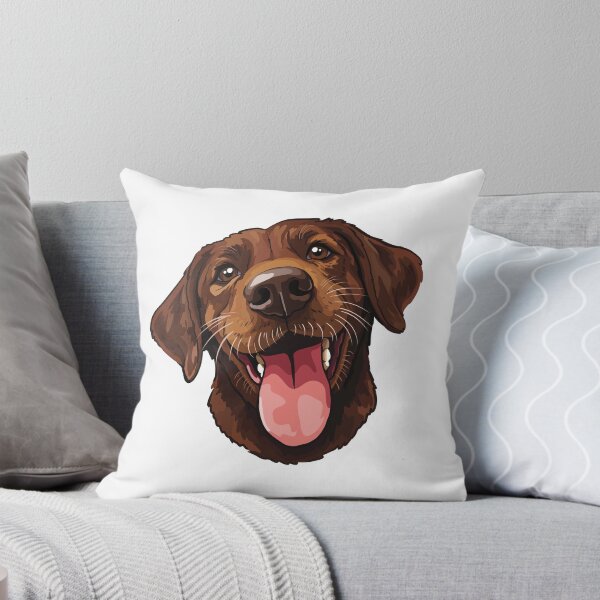 Item preview, Chocolate Labrador Retriever designed and sold by BrandMuffinStudio.