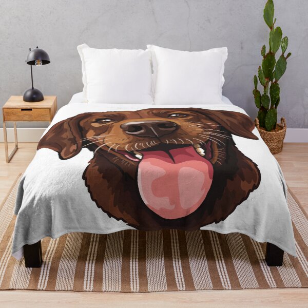 Item preview, Chocolate Labrador Retriever designed and sold by BrandMuffinStudio.