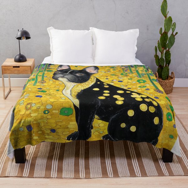 Item preview, French Bulldog in a Golden Meadow designed and sold by lautir.