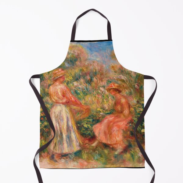 Item preview, Deux Femmes Dans Le Jardin De Cagnes by Pierre-Auguste Renoir: Impressionist Garden Art designed and sold by artofuniverse.