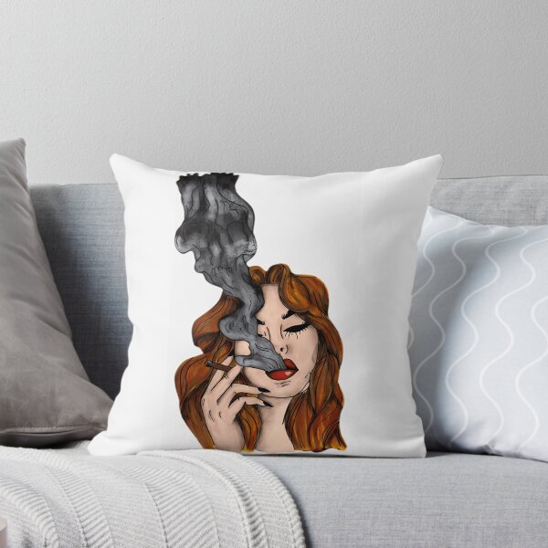 Item preview, Smoke Skull Portrait designed and sold by WonderRejectArt.