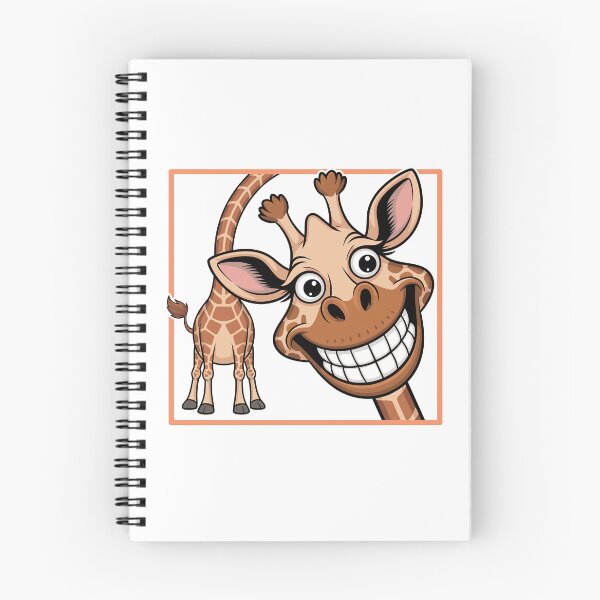 Item preview, Goofy Giraffe Photobomb Design - Funny Cartoon Animal Tee designed and sold by ArthousePromos.